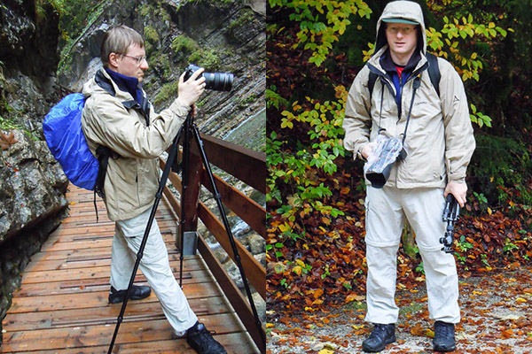 Regenschutz für die Kamera bei Aufnahmen im Freien